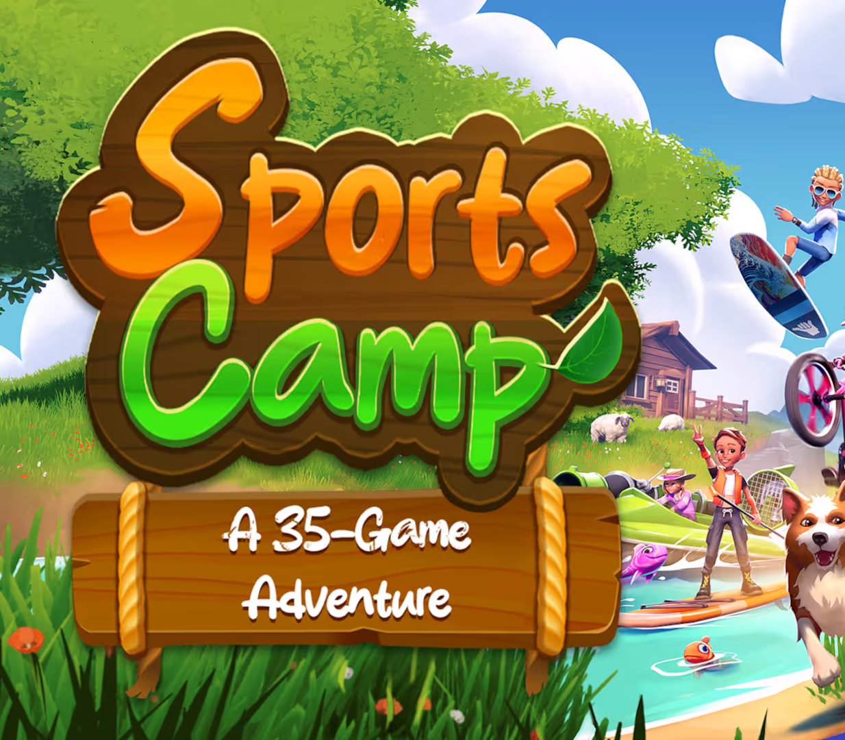 Sports Camp: A 35-Game Adventure EU Nintendo Switch / Switch 2 CD Key cover art