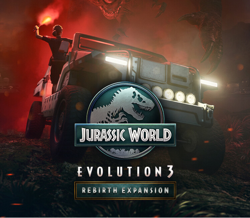 Jaquette de Jurassic World Evolution 3 - Rebirth Expansion DLC PC Steam CD Key
