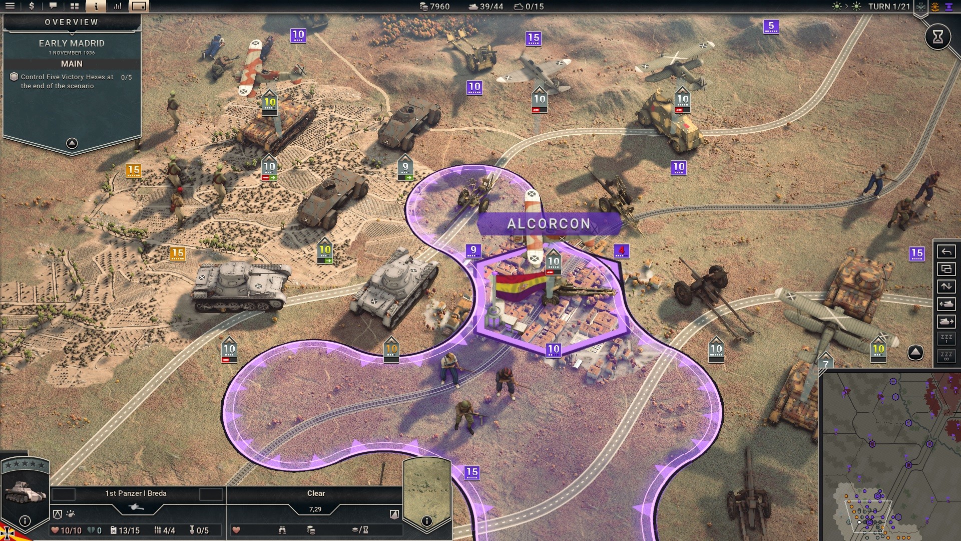 Panzer Corps 2: Axis Operations - Spanish Civil War DLC EU PC Steam CD Key – Screenshot 2