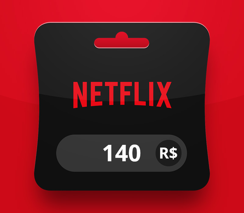 Netflix BRL 140 Gift Card BR cover art