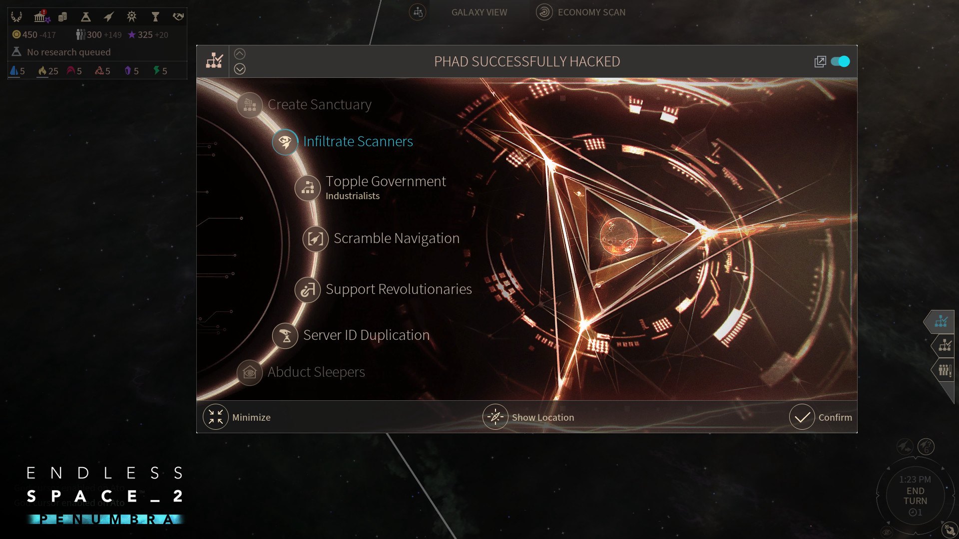 Endless Space 2 - Penumbra DLC Steam CD Key screenshot 3