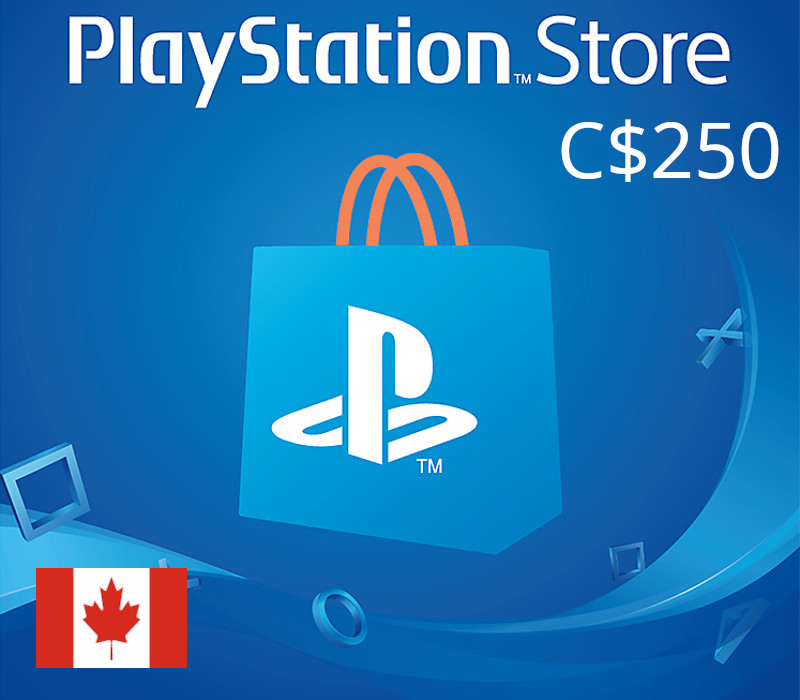 PlayStation Network CAD 250 Gift Card CA cover art