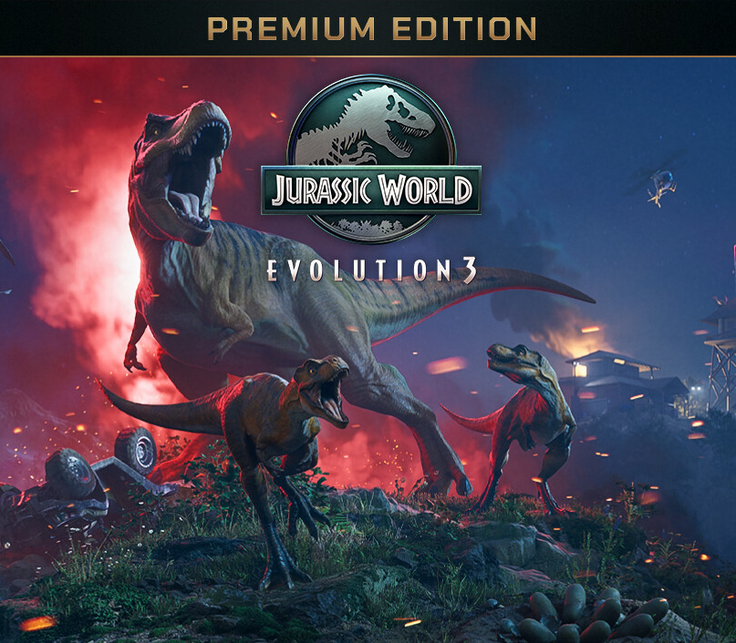 Jurassic World Evolution 3 Premium Edition PC Steam CD Key cover art