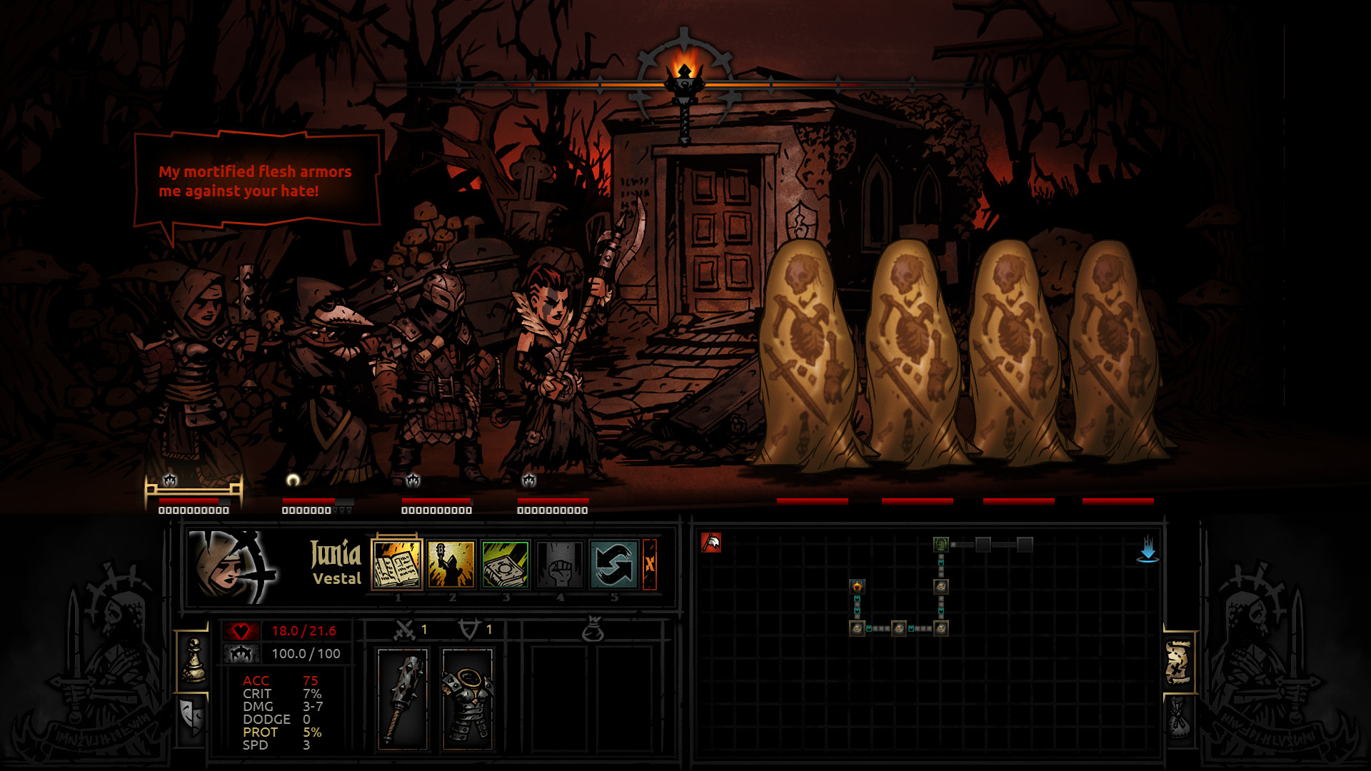 Darkest Dungeon: The Iron Crown PC Steam Account screenshot 5