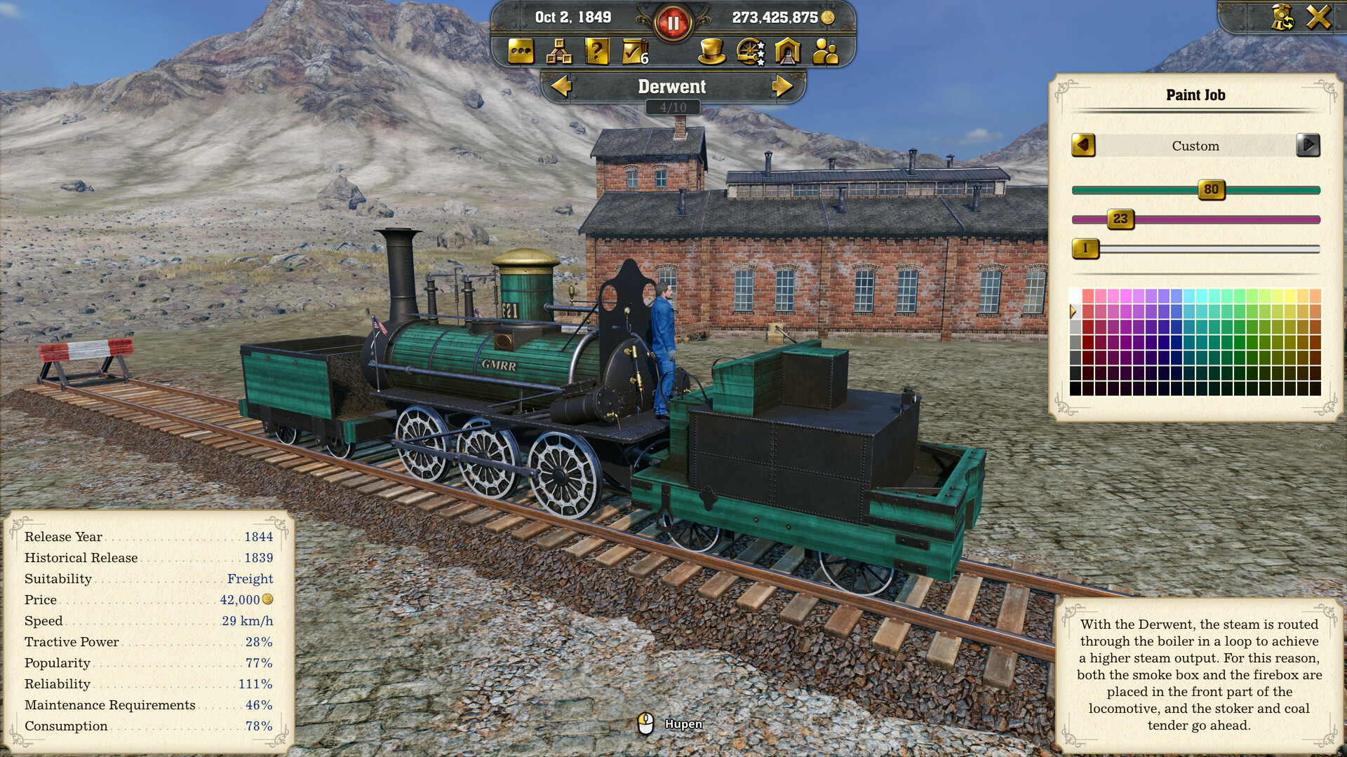 Railway Empire 2 - Deluxe Edition Upgrade DLC EU PS4 CD Key screenshot 5