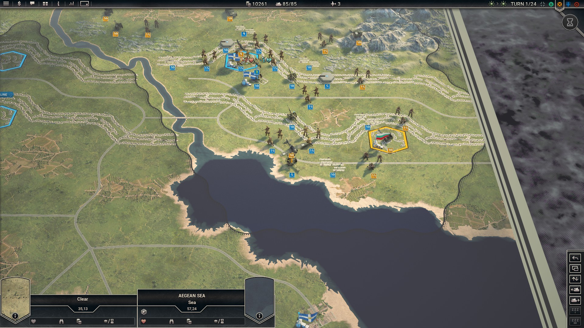 Panzer Corps 2 - Axis Operations 1941 DLC EU PC Steam CD Key screenshot 3