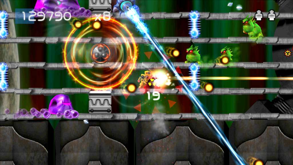 Alien Zombie Megadeath RoW PC Steam CD Keyのスクリーンショット3