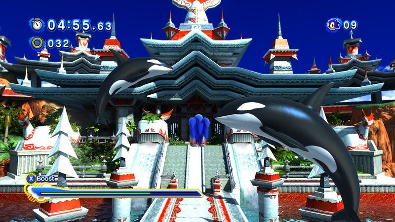 Sonic Generations RoW PC Steam CD Keyのスクリーンショット3