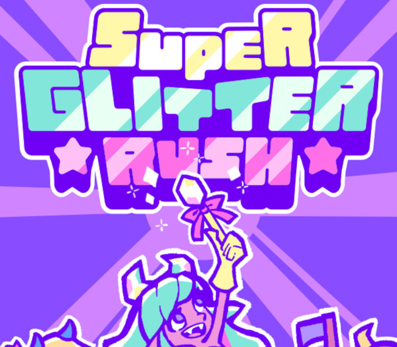 Super Glitter Rush PC Steam CD Key (valid until March 2027) cover art