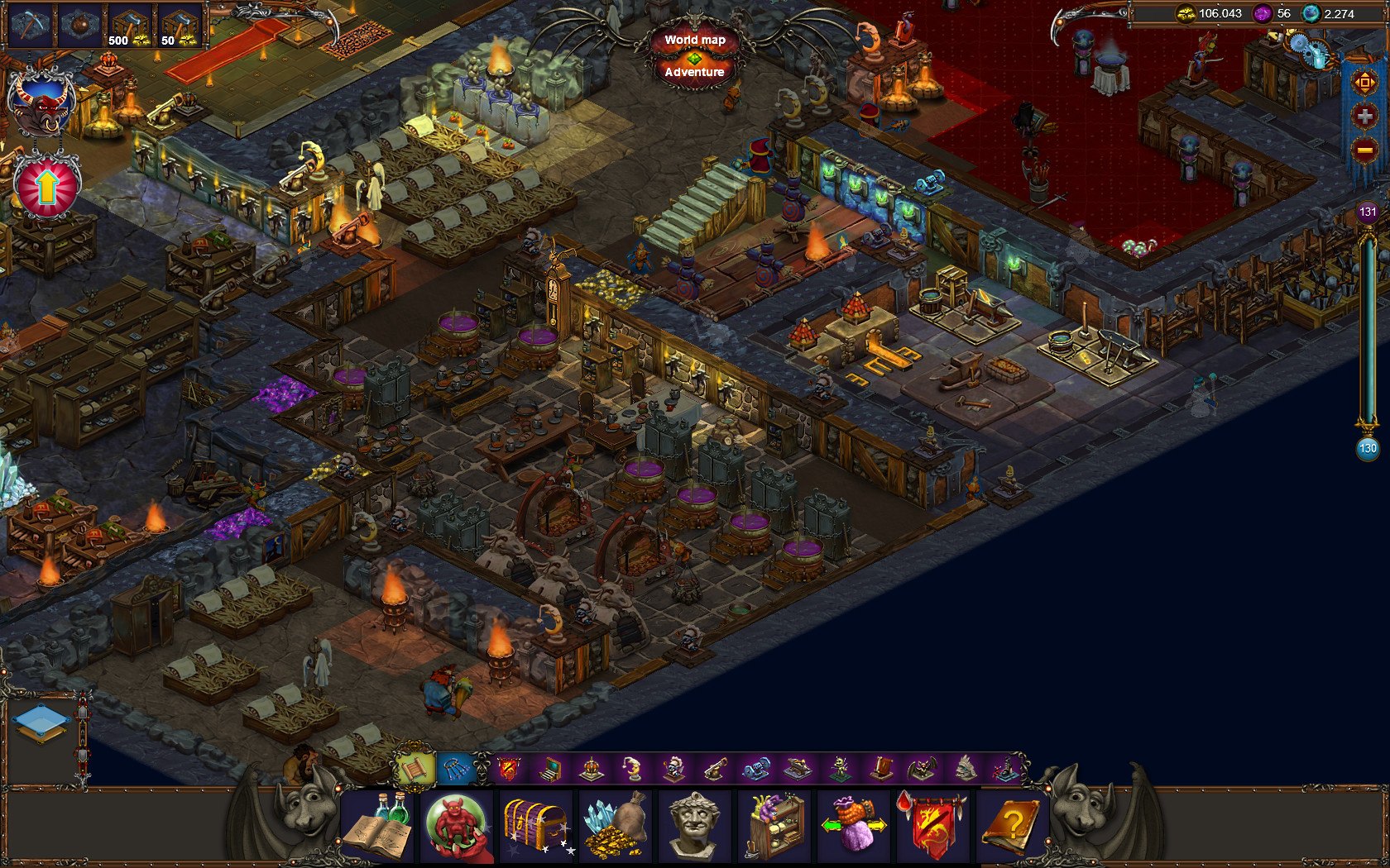 Little Imps: A Dungeon Builder Steam CD Key screenshot 1