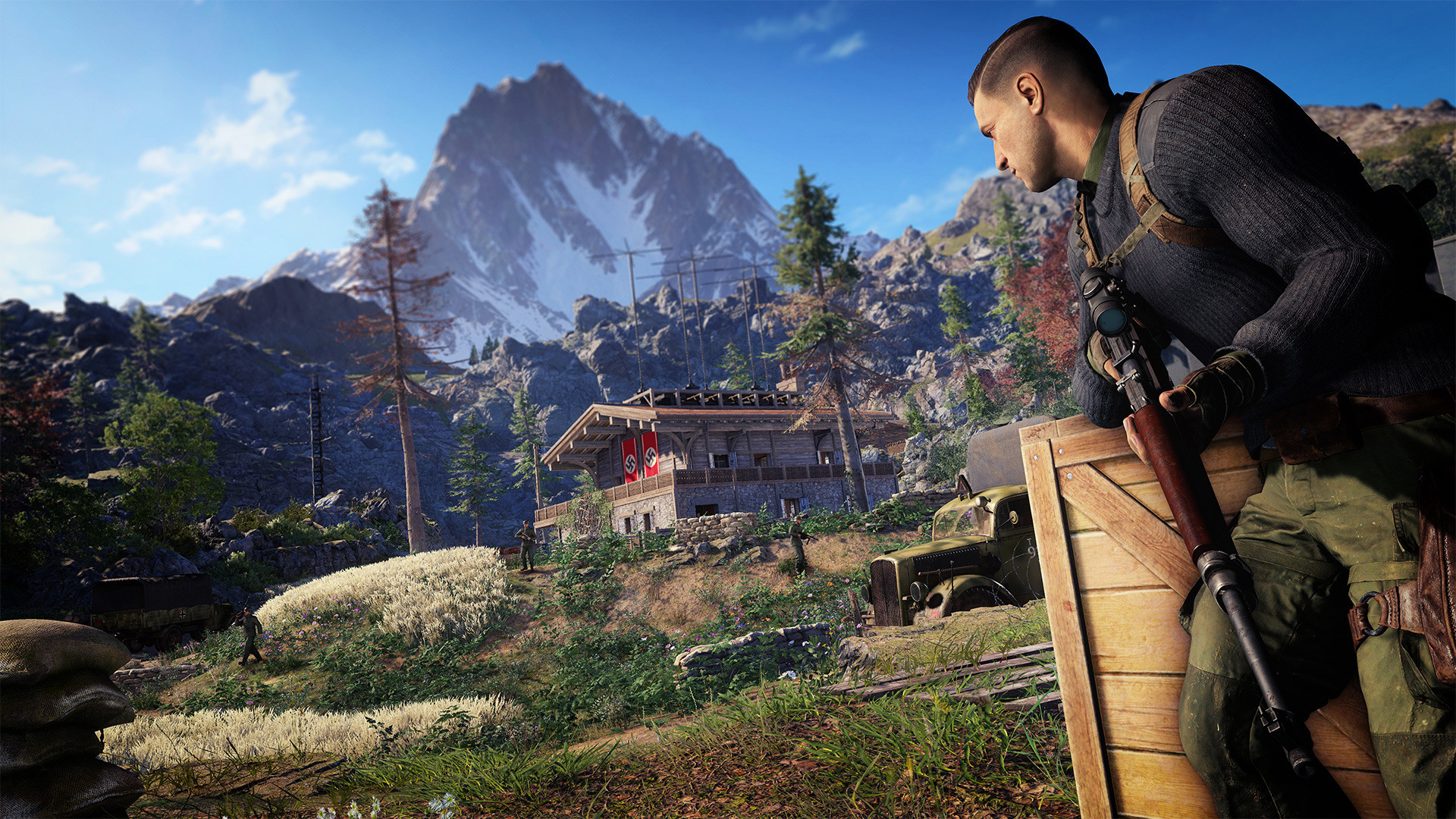 Sniper Elite 5 - Target Führer Wolf Mountain DLC EU PS4 CD Key – Screenshot 1