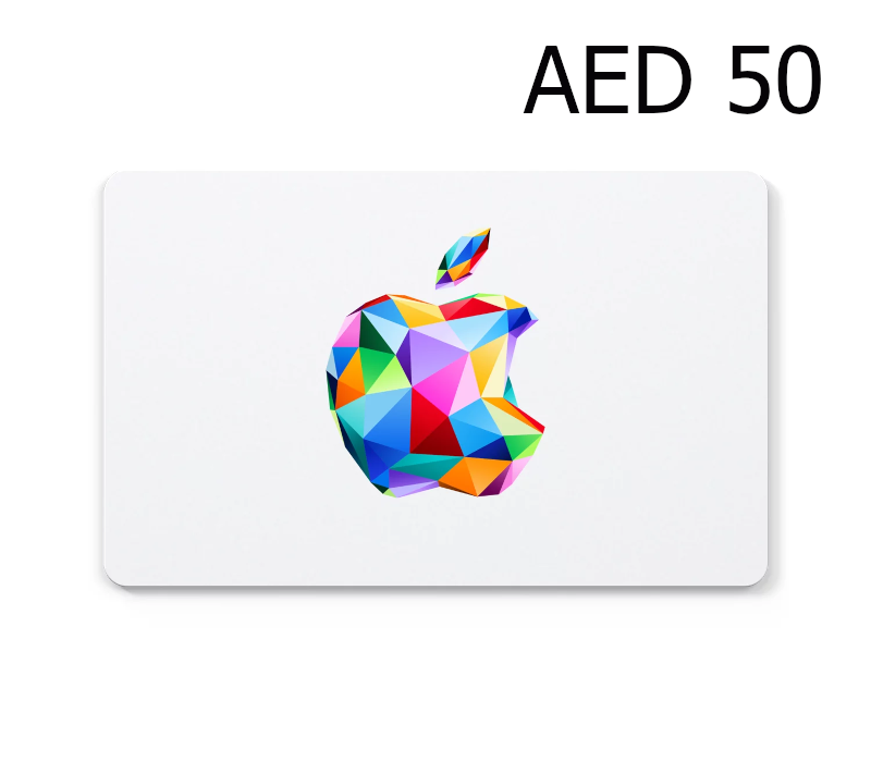 Обкладинка Apple 50 AED Gift Card AE
