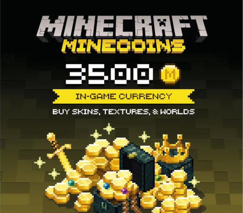 Minecraft Minecoins Pack - 3500 Coins EU CD Key cover art