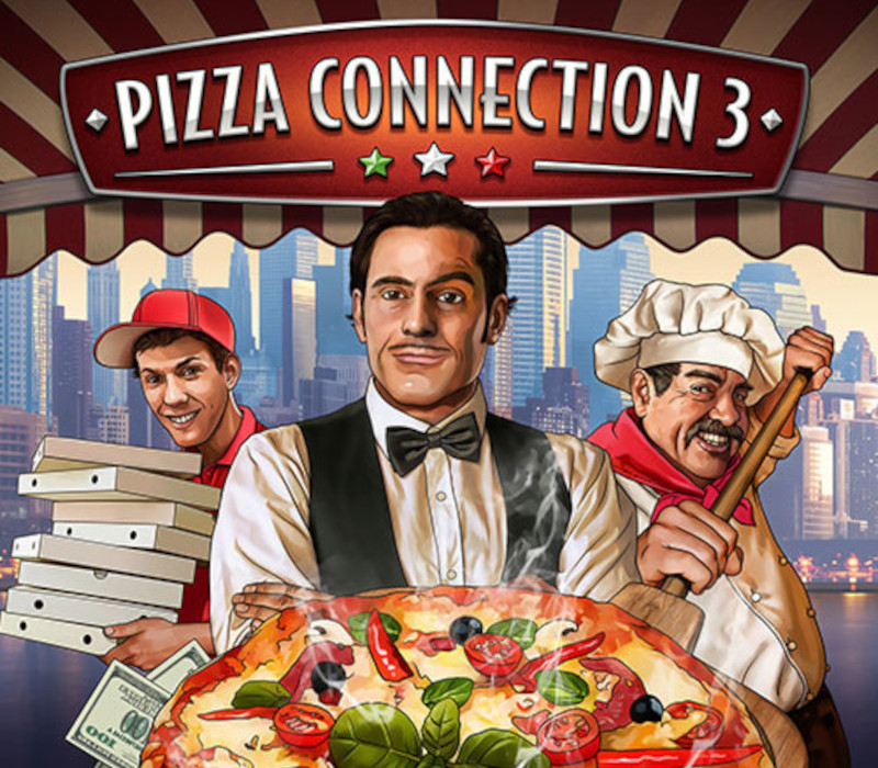 Jaquette de Pizza Connection 3 PC Steam CD Key