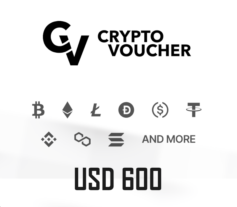 CRYPTO VOUCHER 600 USD Key Global kapak görseli