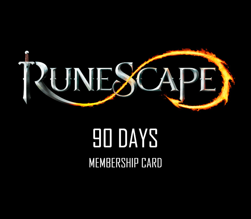 Cover von RuneScape 90-Day Prepaid Time Game Card EU