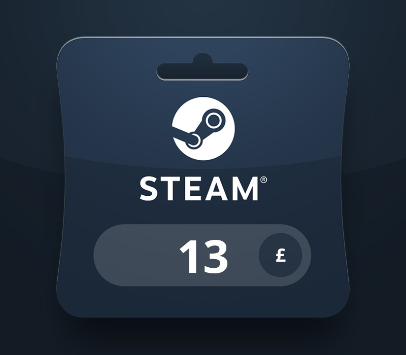 Cover von Steam Wallet GBP 13 Gift Card UK