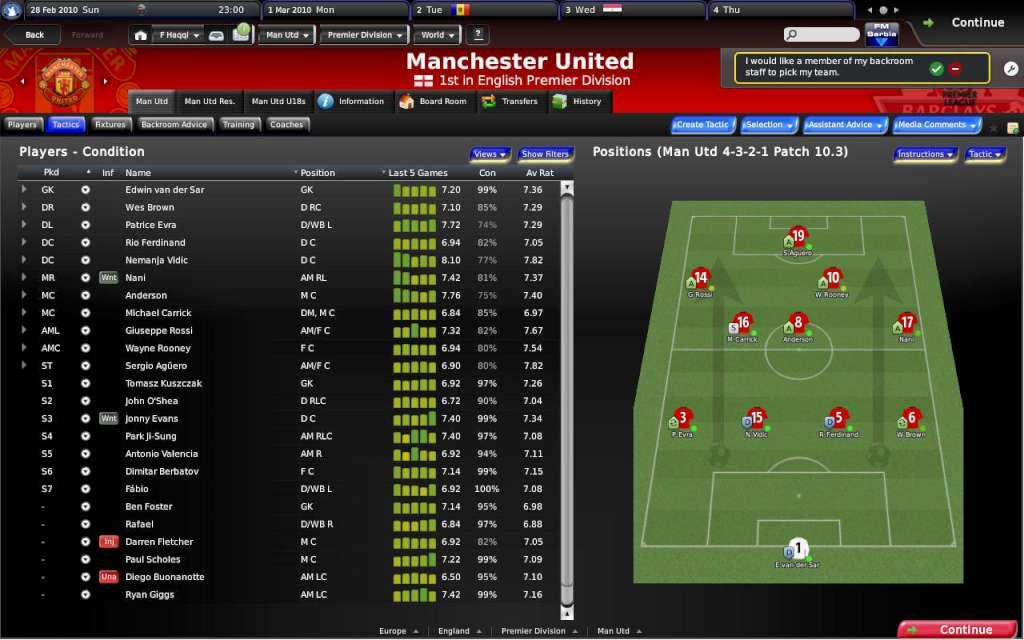 Football Manager 2010 PC Steam CD Key screenshot 3