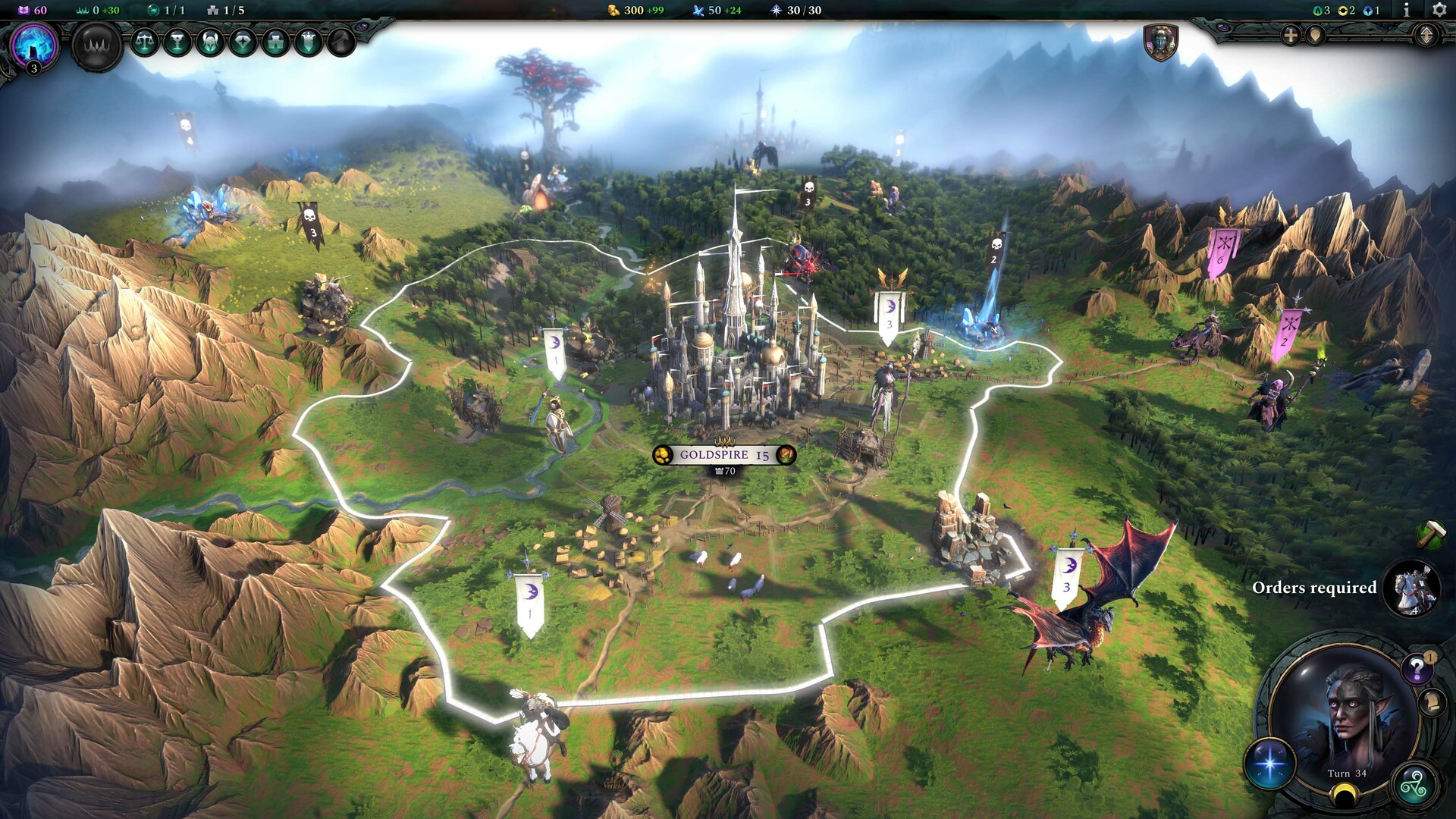 Age of Wonders 4 LATAM Steam CD Key screenshot 1