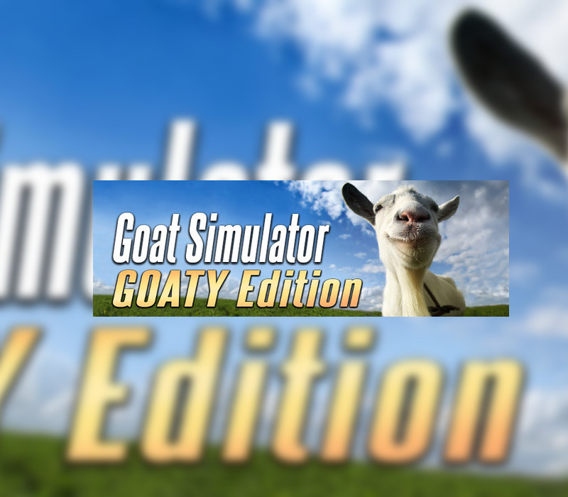 Goat Simulator GOATY Edition PC Steam CD Key cover art
