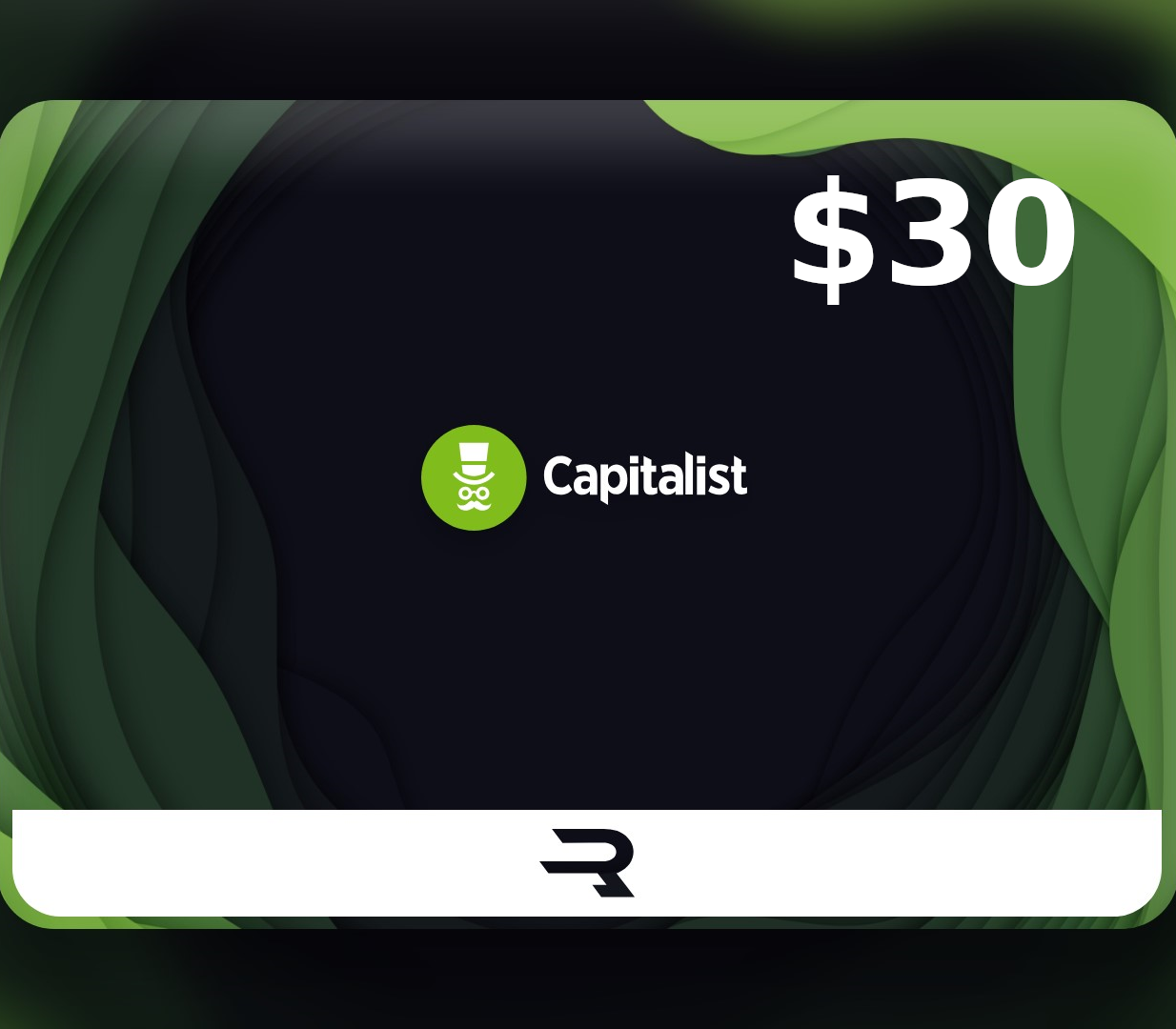Rewarble Capitalist USD 30 Gift Card cover art