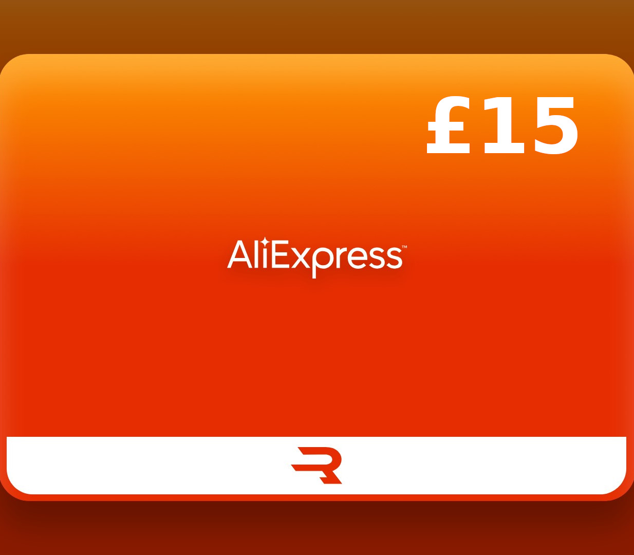 Обкладинка Rewarble AliExpress GBP 15 Gift Card