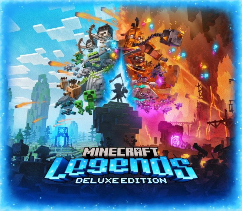 Minecraft Legends Deluxe Edition PS4 Account kapak görseli