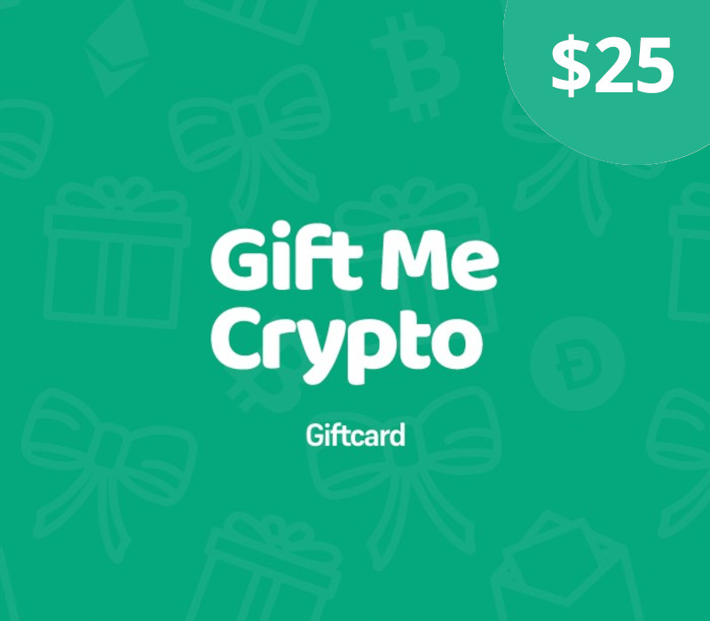 Gift Me Crypto $25 Gift Card cover art