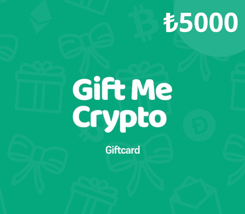 Carátula de Gift Me Crypto ₺5000 Gift Card Global