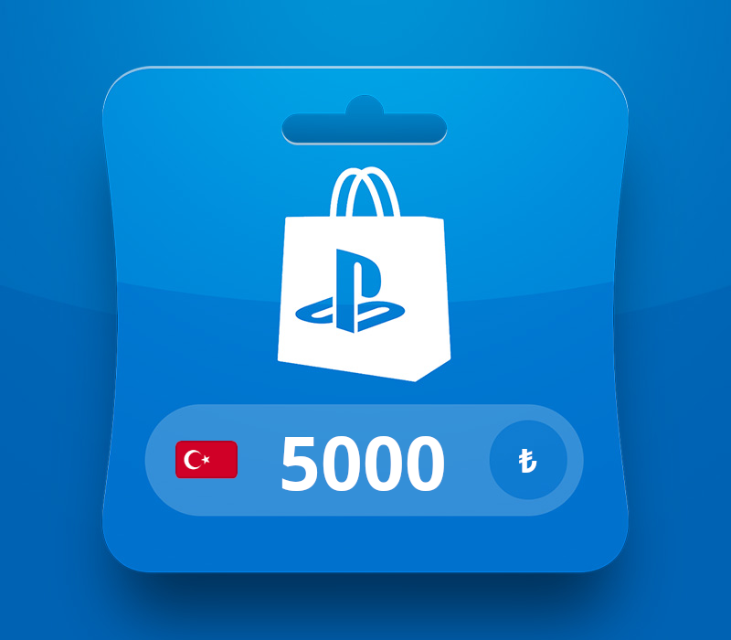PlayStation Network TRY 5000 Card TR cover art
