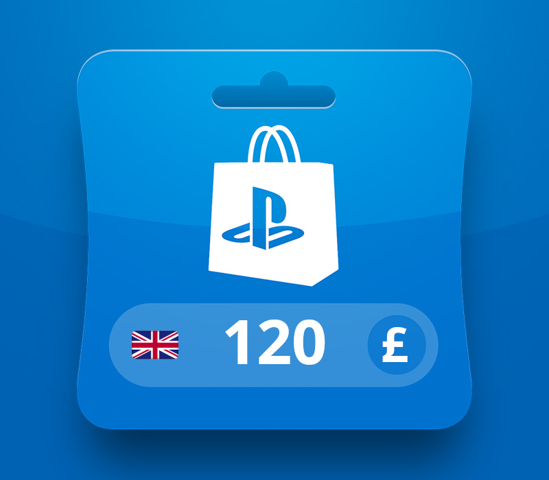 PlayStation Network GBP 120 Gift Card UK cover art