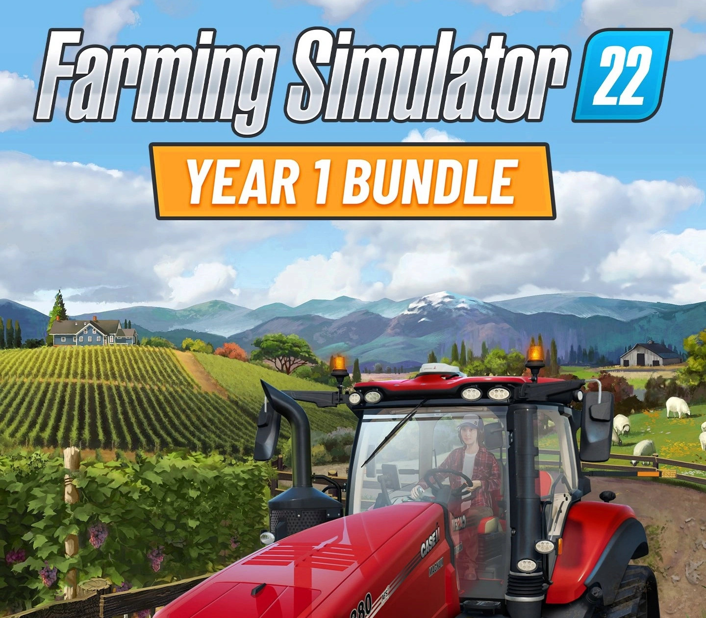 Copertina di Farming Simulator 22 Year 1 Bundle PC Steam CD Key