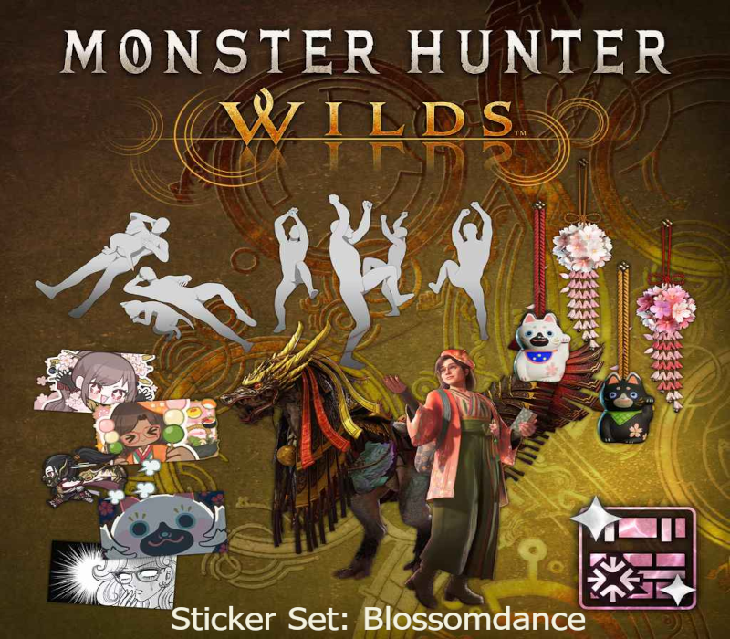 Copertina di Monster Hunter Wilds - Sticker Set: Blossomdance DLC EU PC Steam CD Key