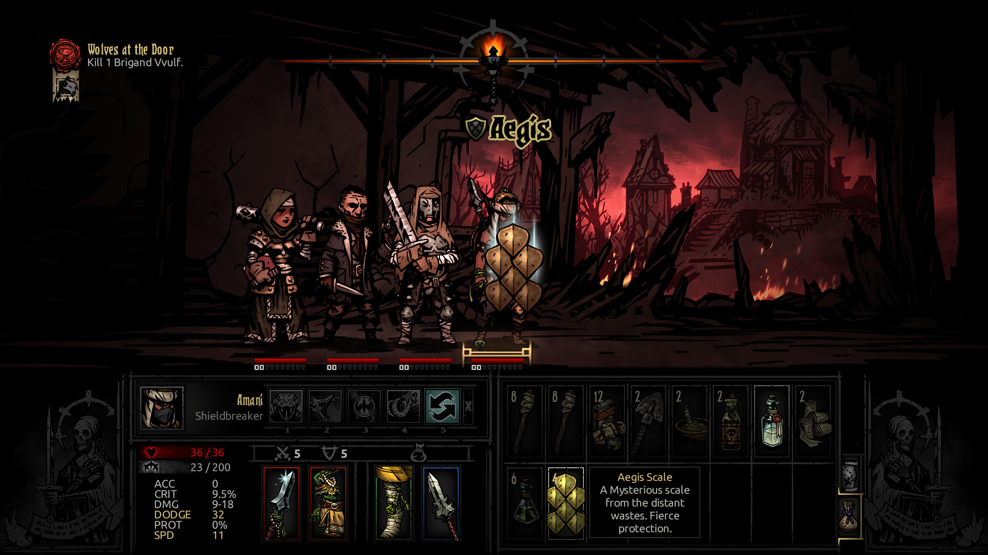 Darkest Dungeon - The Shieldbreaker DLC PC Steam CD Key screenshot 1