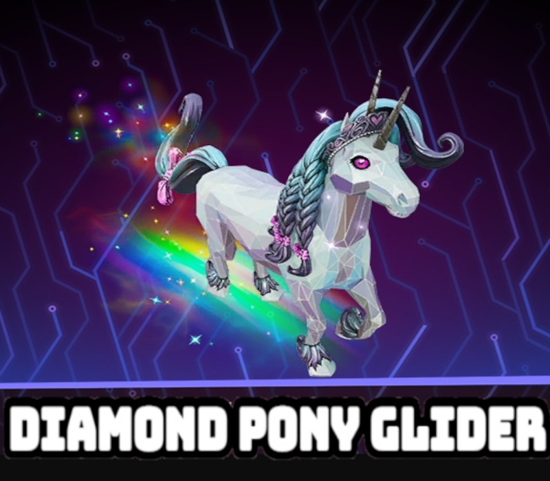 Fortnite - Diamond Pony Glider DLC PC Epic Games CD Key cover art