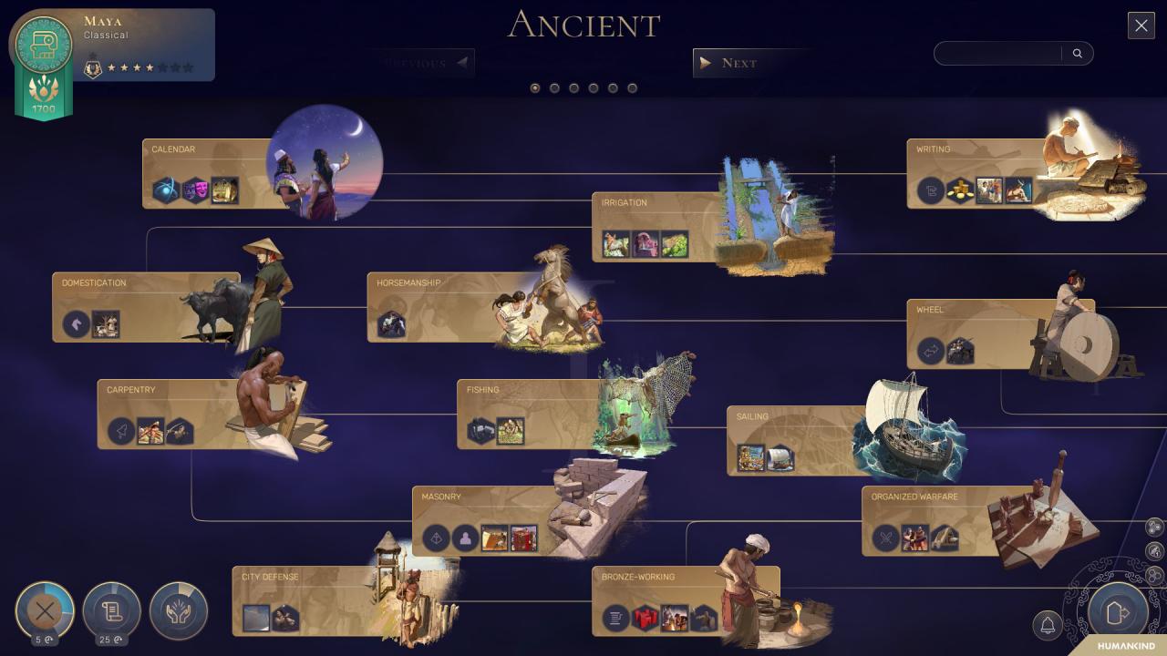 Screenshot 1 di HUMANKIND Day One Edition EU Steam CD Key