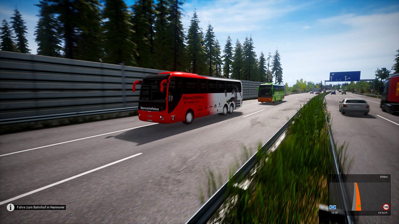 Fernbus Simulator - Football Team Bus DLC EU Steam CD Key screenshot 2