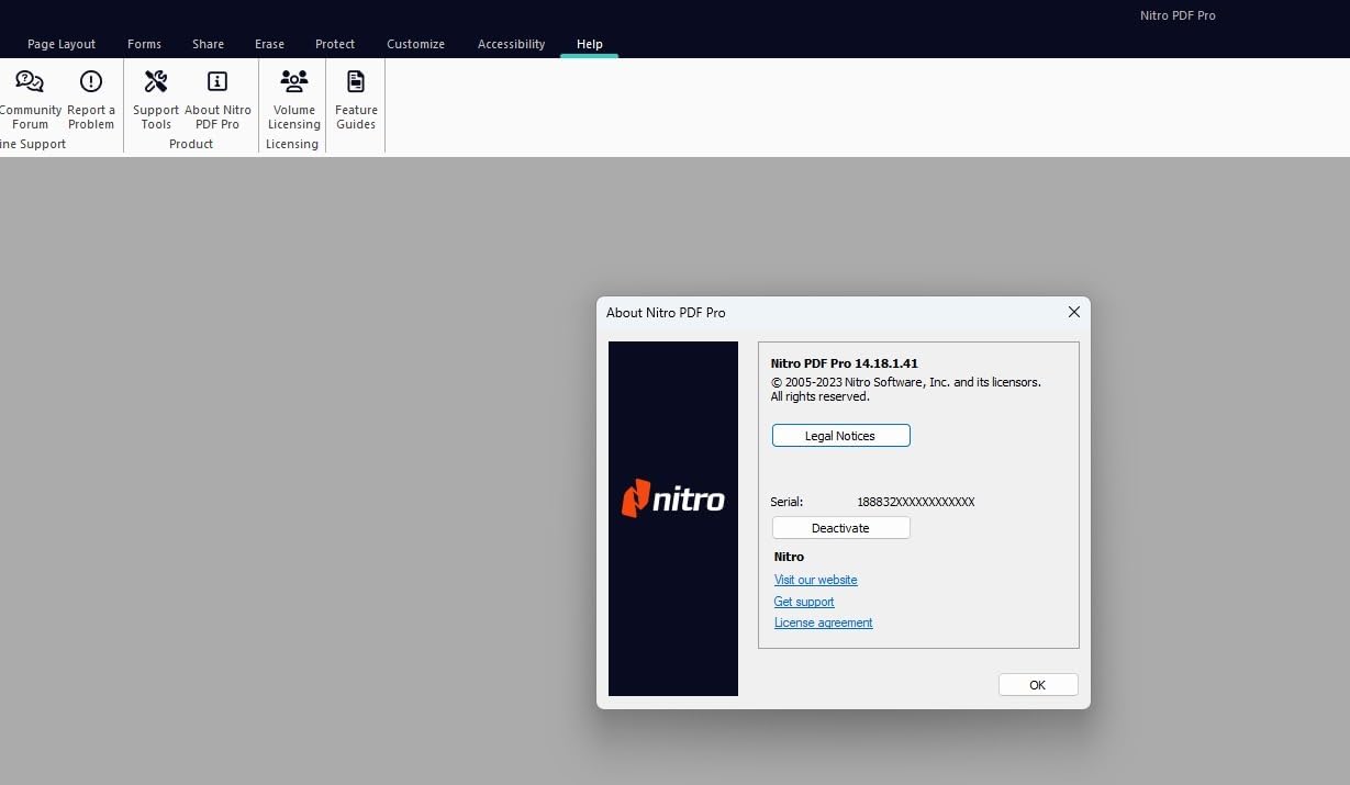 Nitro PDF Pro 14 CD Key 截图 1