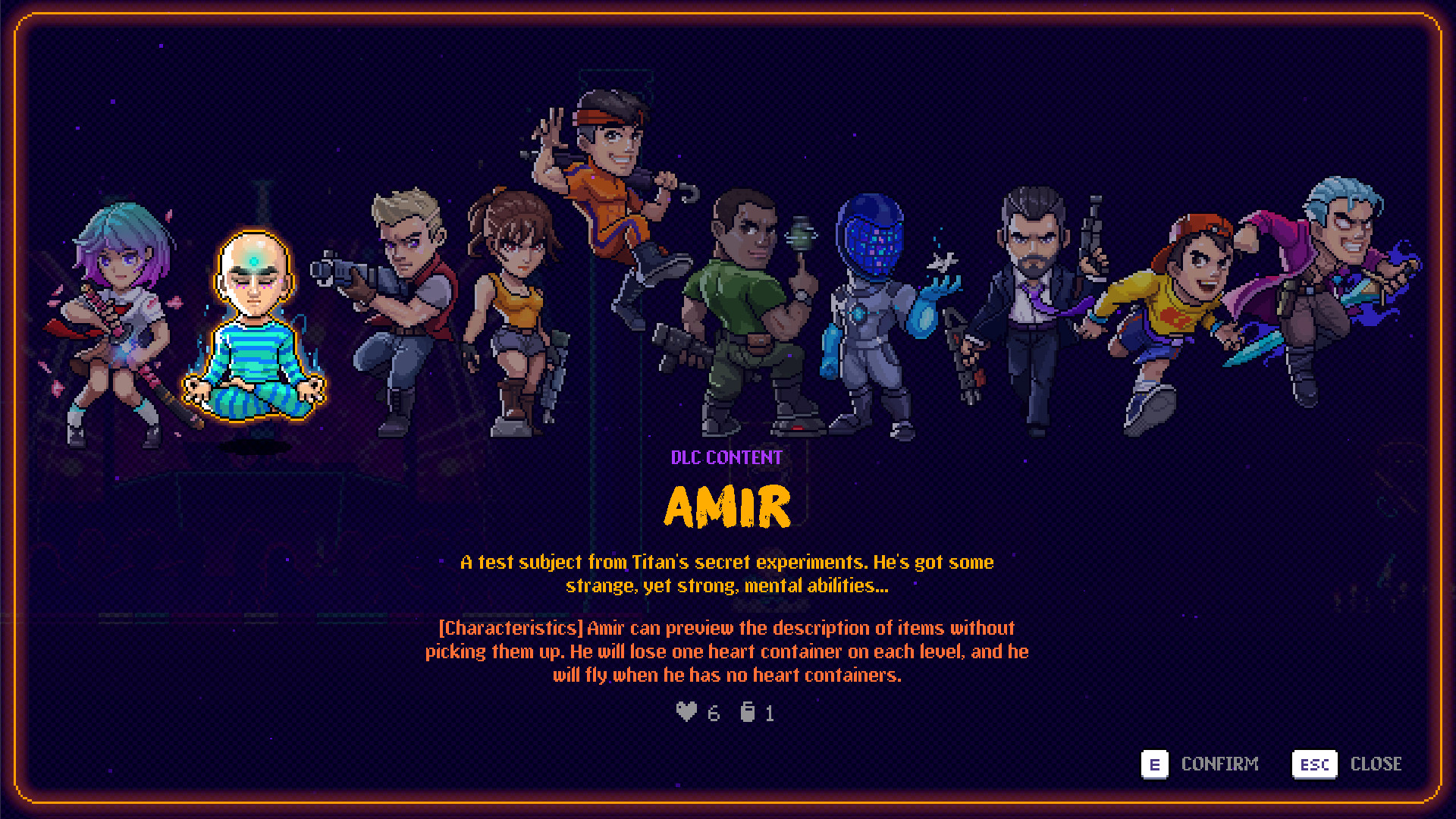 Neon Abyss - Lovable Rogues Pack DLC PC Steam CD Key screenshot 6