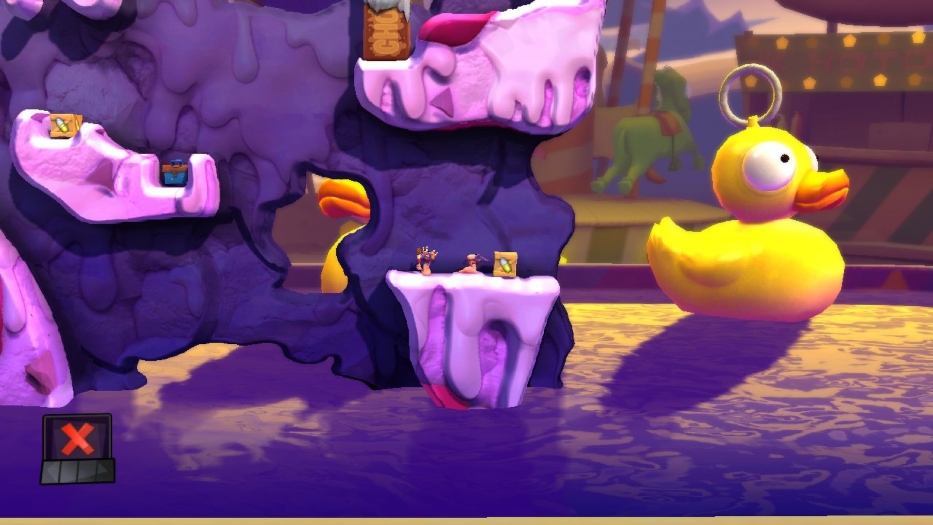 Screenshot 4 di Worms Revolution - Funfair DLC PC Steam CD Key