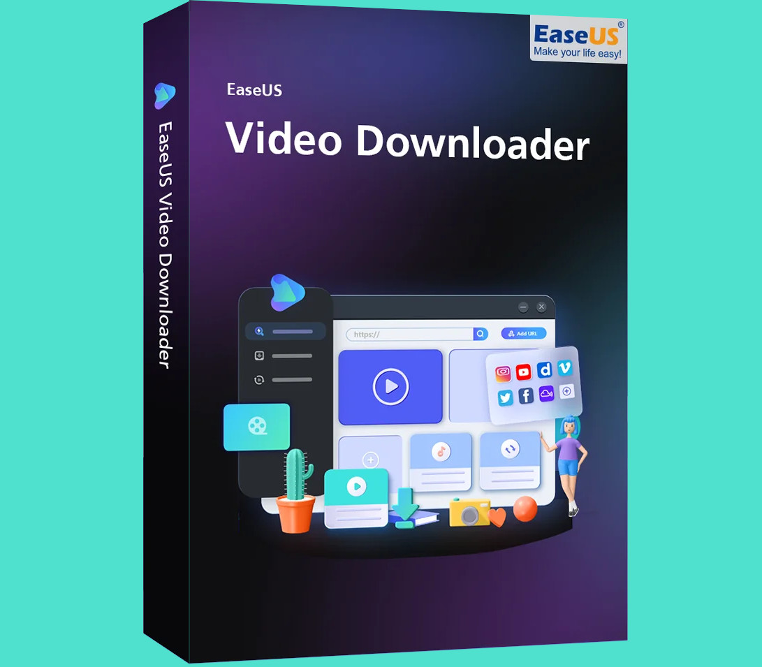 EaseUS Video Downloader for Mac Key (3 Devices) cover