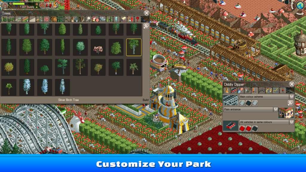 RollerCoaster Tycoon Classic GOG PC CD Key screenshot 4