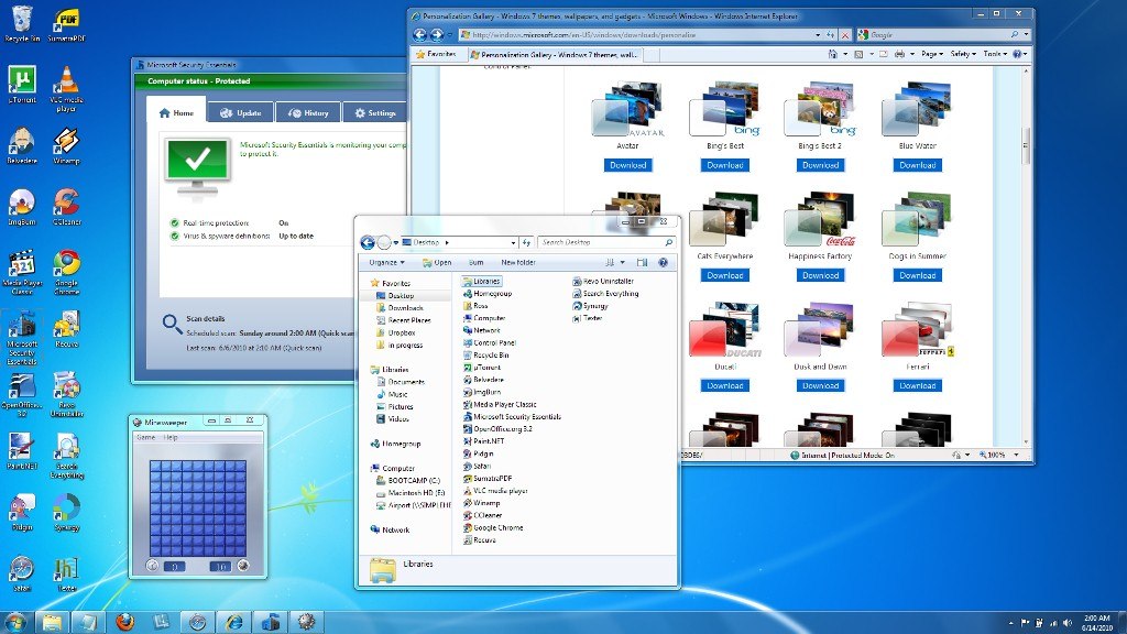 Captura de tela 2 de Windows 7 Home Basic OEM Key