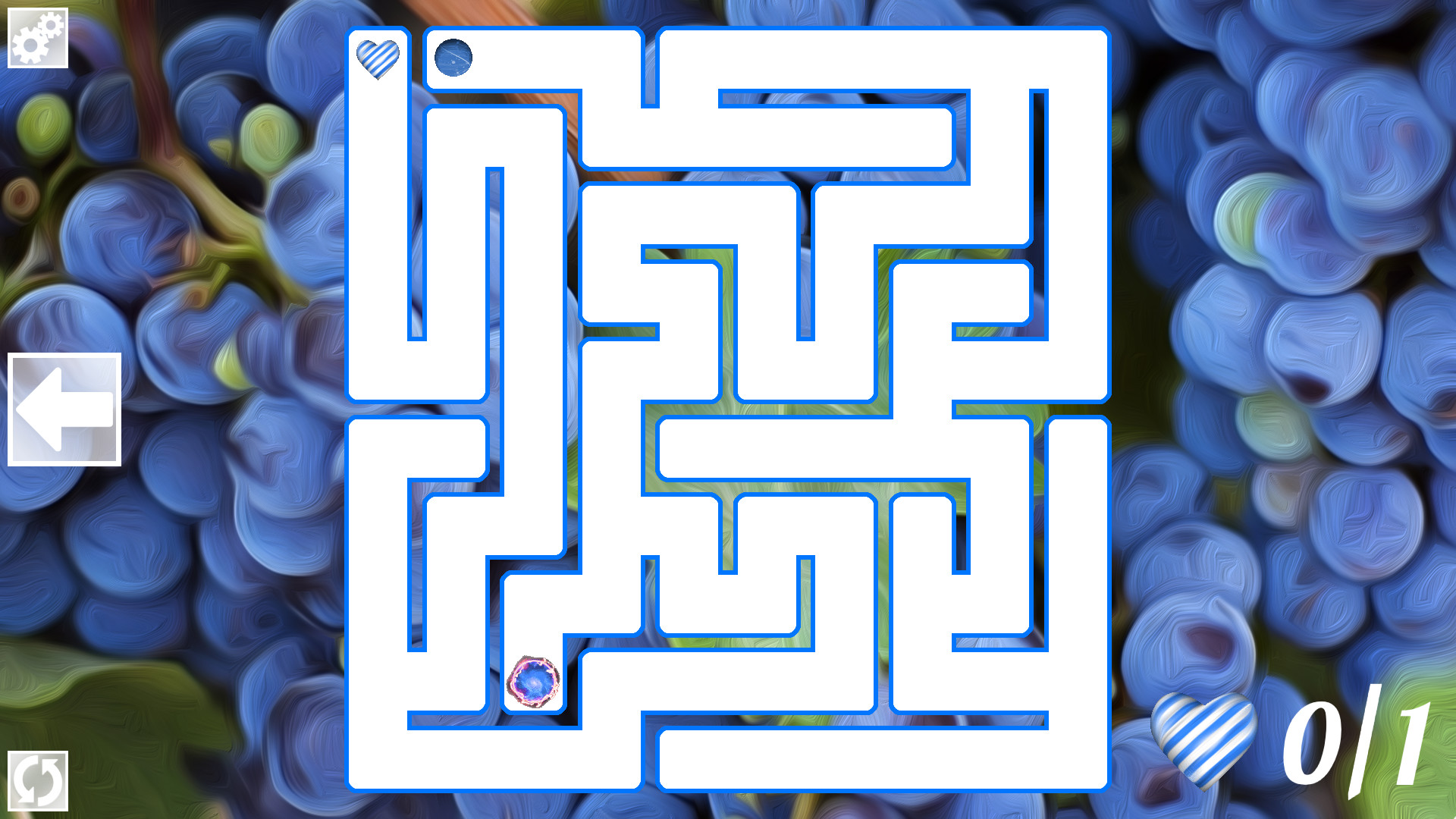 Maze Art: Blue Steam CD Key — скриншот 1