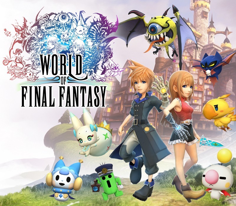 WORLD OF FINAL FANTASY NA PC Steam CD Key cover art