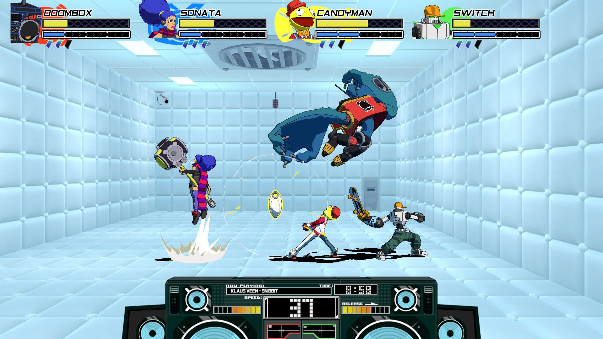Screenshot 4 di Lethal League Blaze PC Steam CD Key
