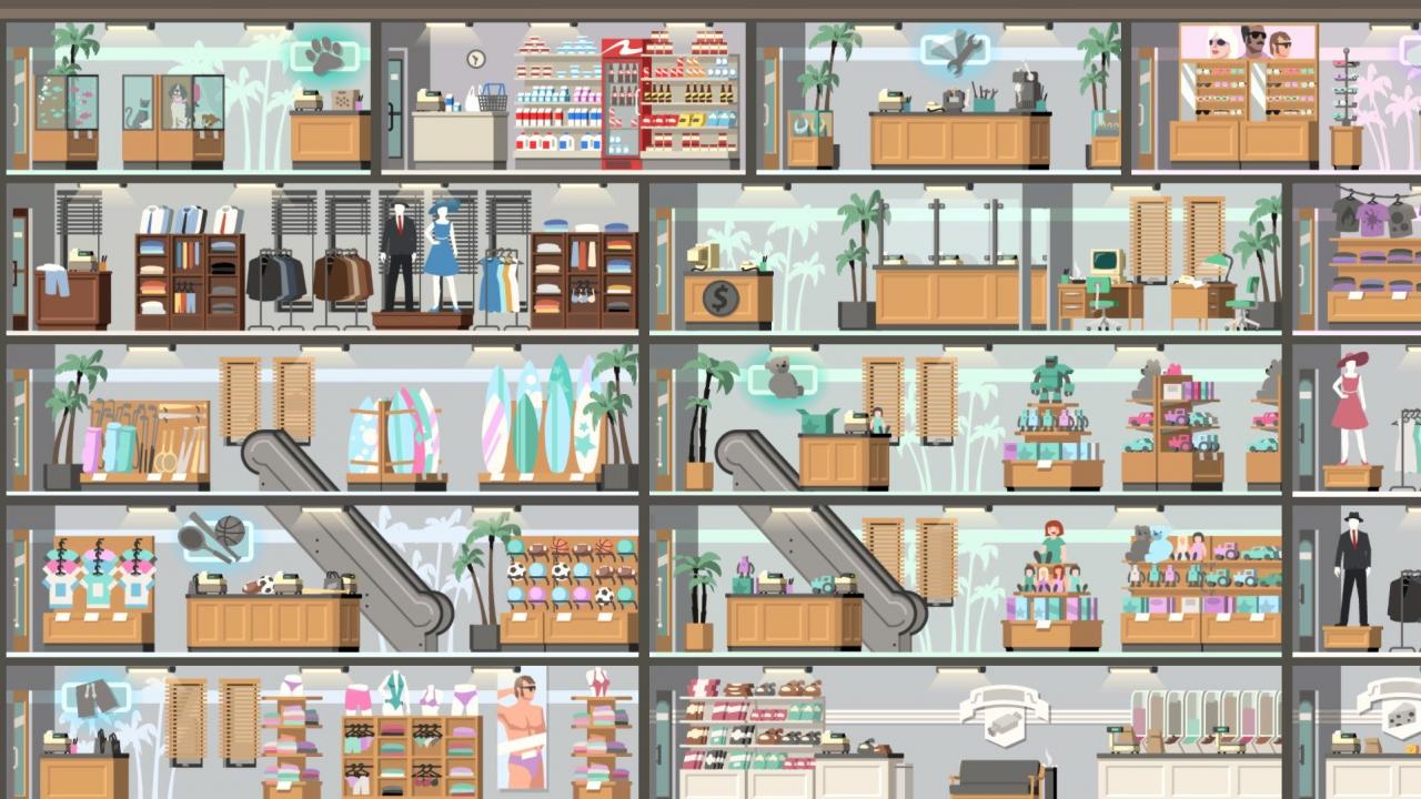 Project Highrise - Miami Malls DLC EU PC Steam CD Key — zrzut ekranu 4