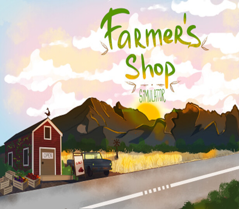 Farmer's Shop Simulator PC Steam Account 커버 아트