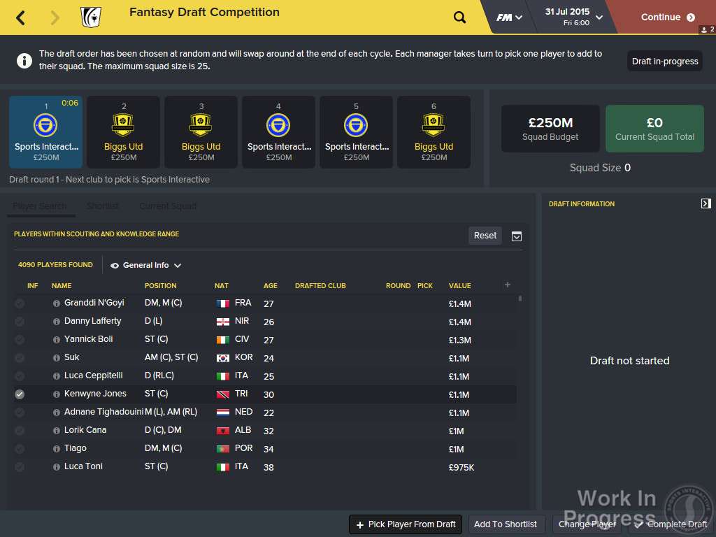 Football Manager 2016 Limited Edition PC Steam CD Key screenshot 3