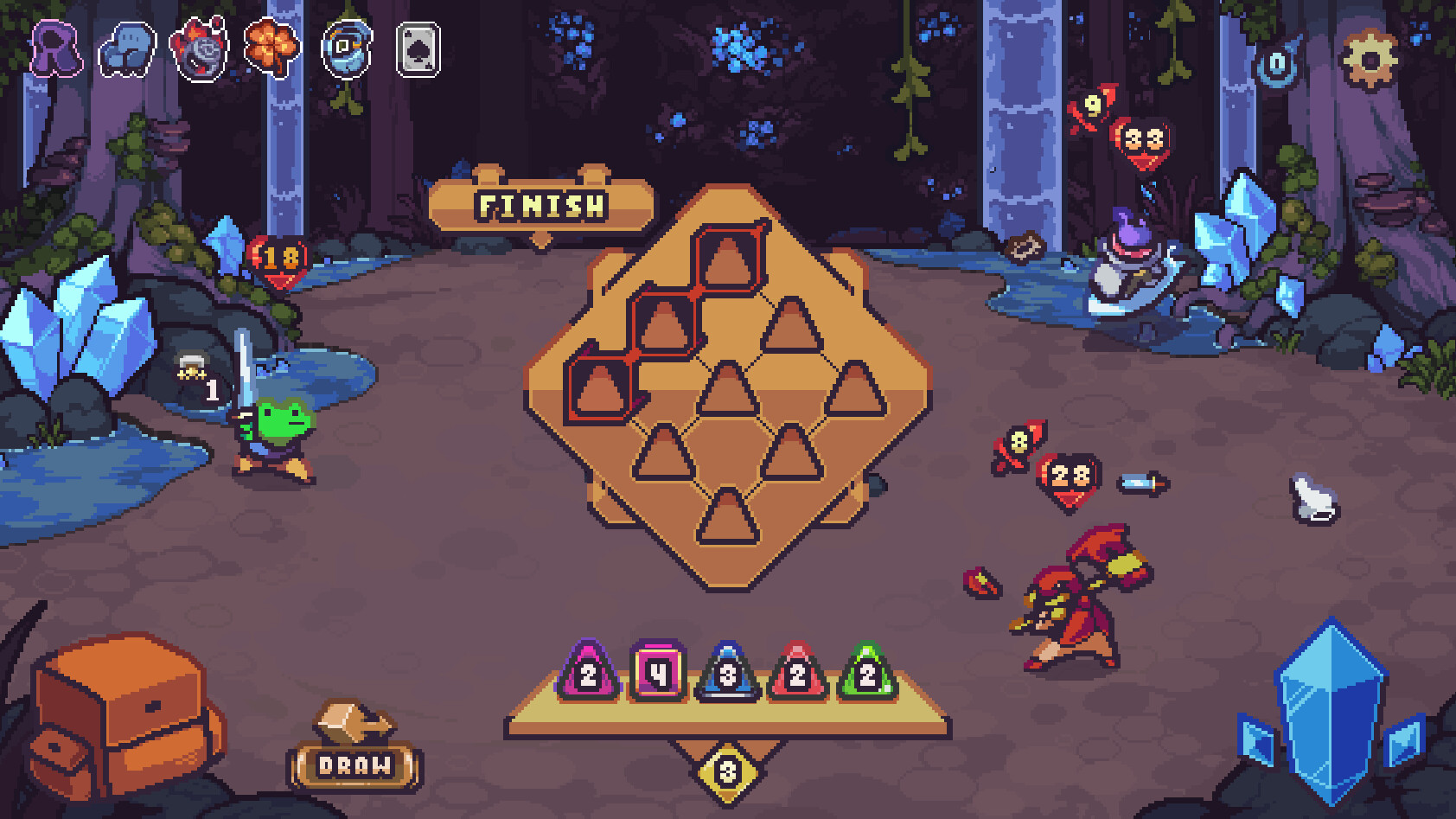 Die in the Dungeon EU PC Steam CD Key screenshot 1